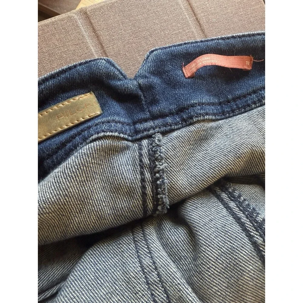 Anthropologie Indigo Jean Shorts - Picture 3 of 4